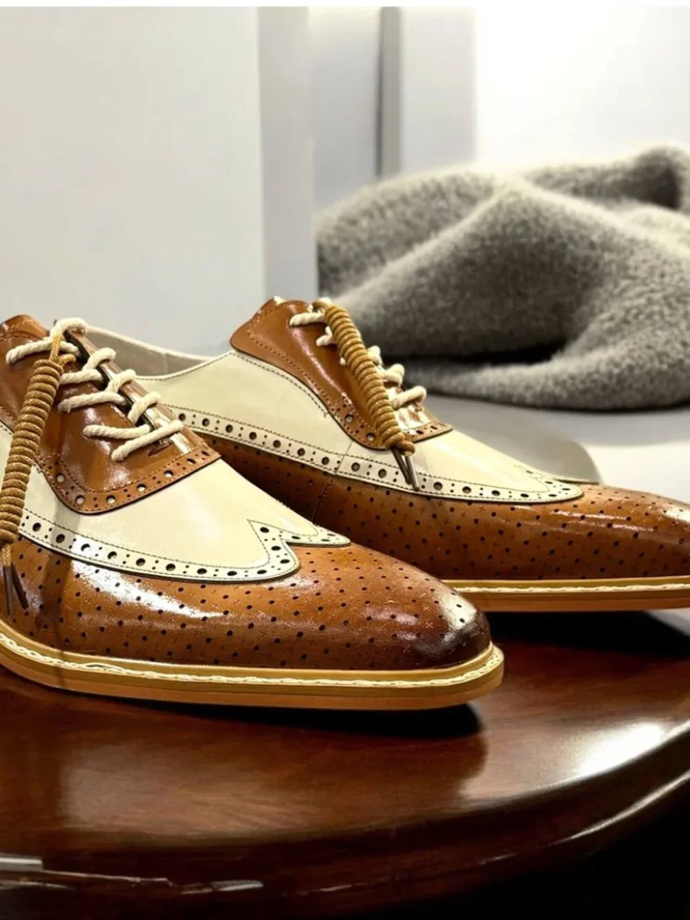 giovanni rio wingtip shoes new in box